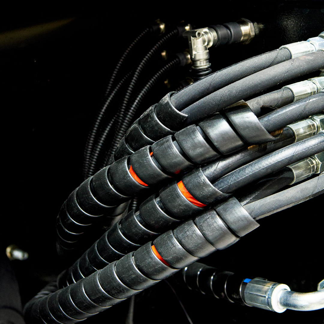 All Hydraulic Hoses And Fittings Are By One Company